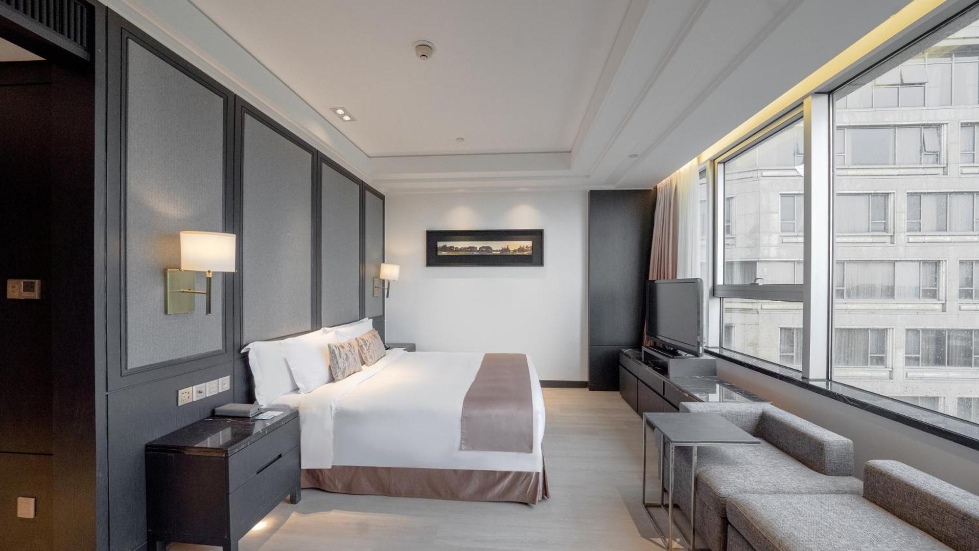 ג'יאדינג Crowne Plaza Shanghai Anting-Auto City - 15 Minutes Drive To F1 מראה חיצוני תמונה