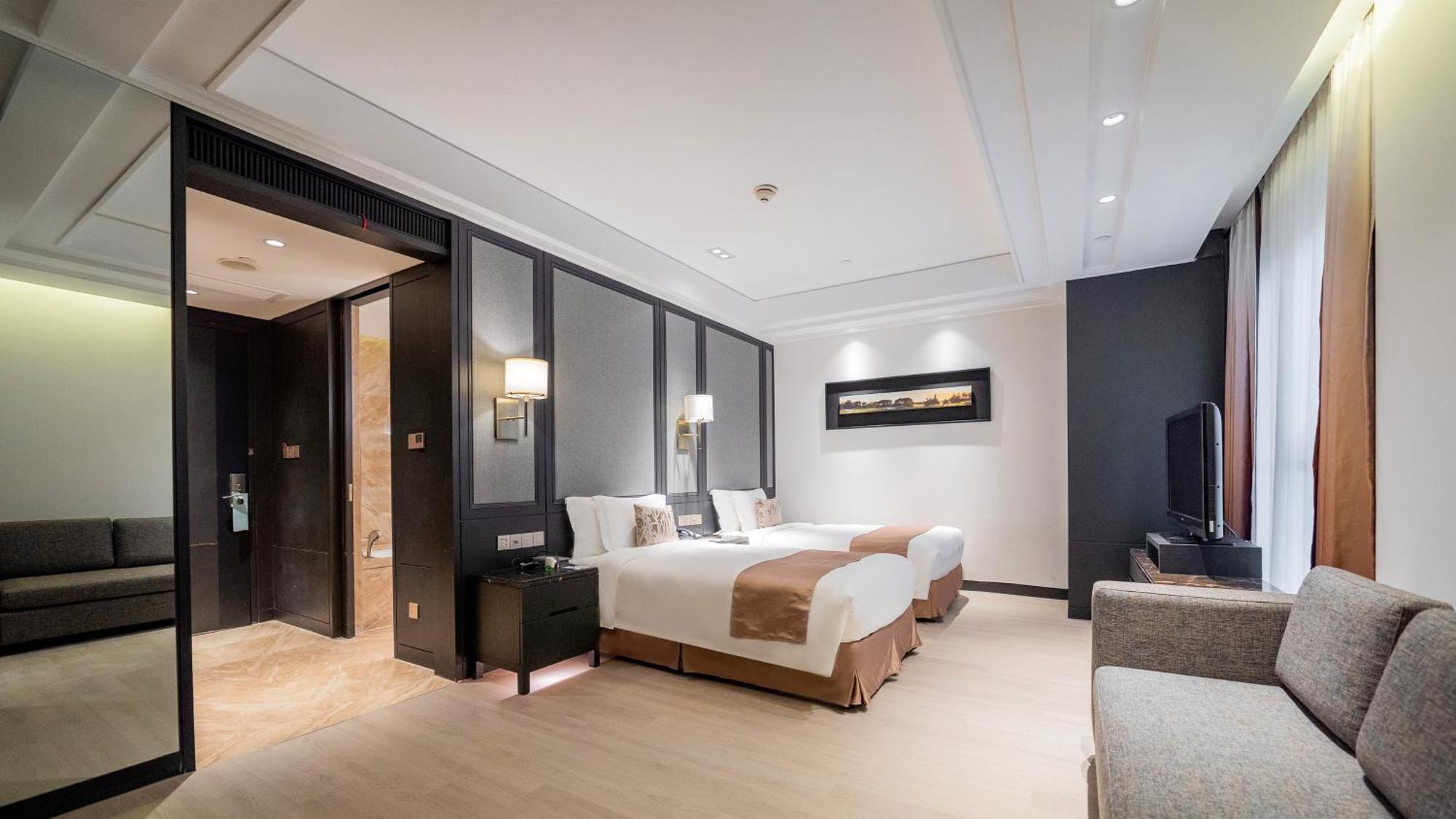 ג'יאדינג Crowne Plaza Shanghai Anting-Auto City - 15 Minutes Drive To F1 מראה חיצוני תמונה